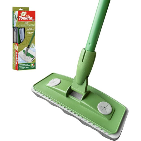 kit catturapolvere tonkita con 10 panni elettrostatici di ricambi