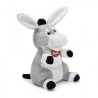peluche trudi tud29228 marionetta asino 30cm grigio/bianco [tud29228]