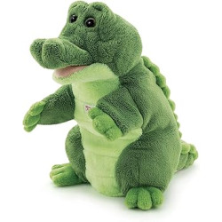 peluche trudi tud29918 marionetta coccodrillo 22cm verde [tud29918]