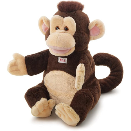 peluche trudi tud82000 marionetta scimmia 25cm marrone/beige [tud82000]