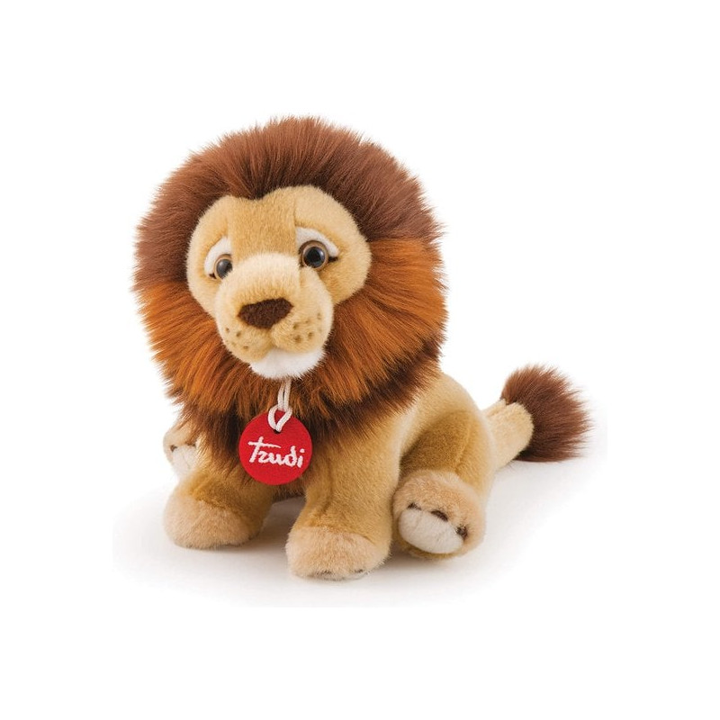 peluche trudi tud27541 leone narciso 18cm marrone/beige [tud27541]