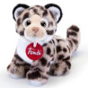 peluche trudi tud52229 leopardo 15cm beige/nero/bianco [tud52229]