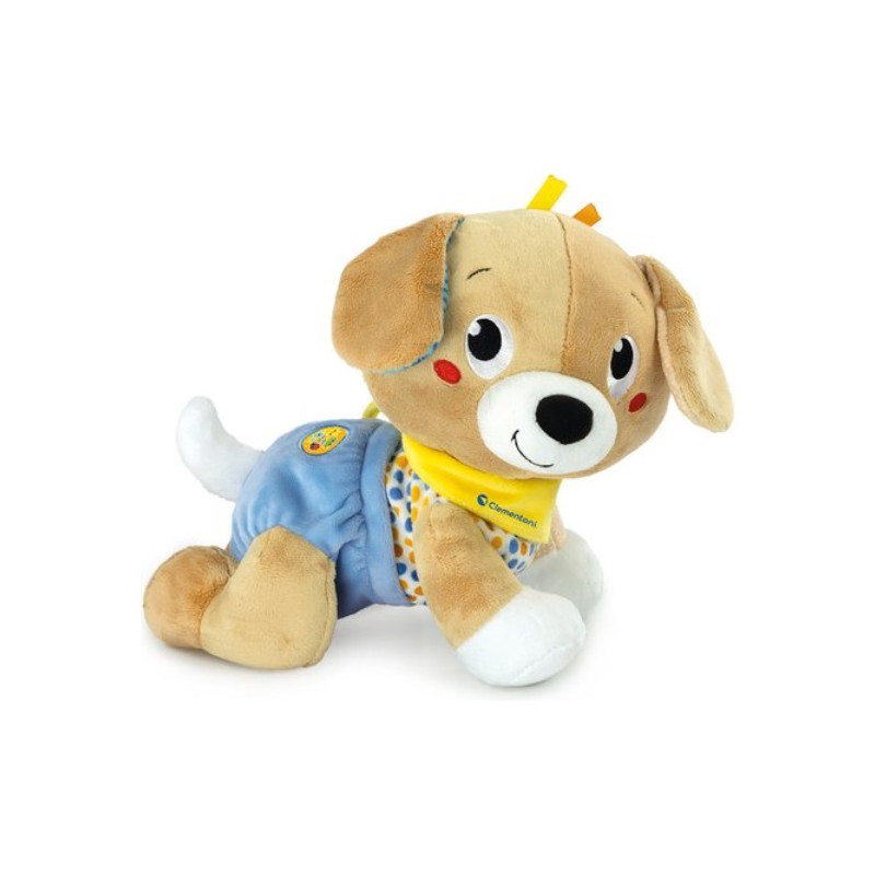 peluche interattivo parlante clementoni billo bau cagnolino gattona