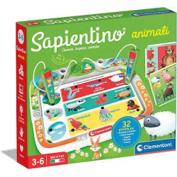 gioco educativo clementoni 16474 sapientino animali con 32 attivita