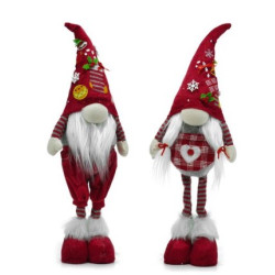 soggetto natalizio general trade gnomo in piedi rosso