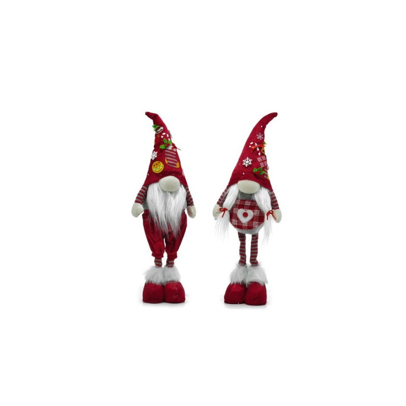 soggetto natalizio general trade gnomo in piedi rosso