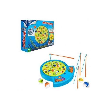 giocattolo globo misterlenza pescatore con suoni multicolore
