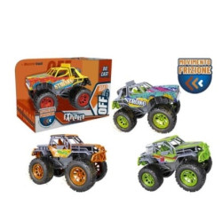 modellino globo monster truck explorer off road con frizione big