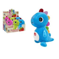 peluche globo dino pancino vitamina g 18cm multicolore