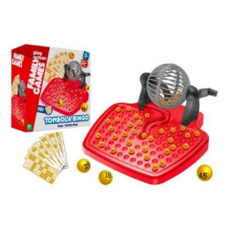 gioco di societa' globo tombolone bingo con 48 cartelle