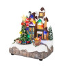carillon natalizio kaemingk 487829 alberello e luci 22cm multicolore