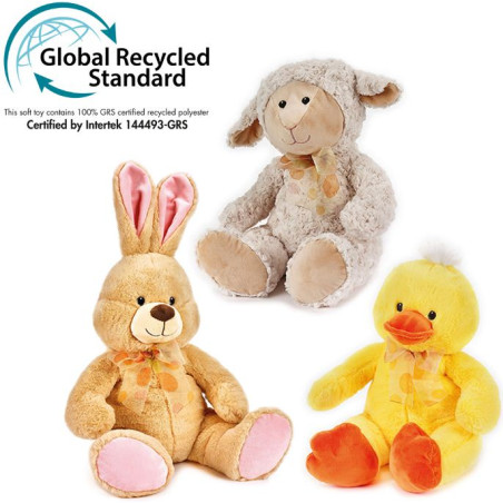 peluche lelly animaletto pasquale 34cm assortito