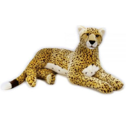 peluche lelly ghepardo super gigante 110cm