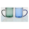set tazze mug amicasa rio bg21175gb 2pz verde/blu