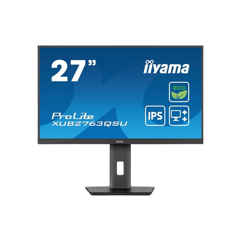 monitor led 27'' iiyama prolite xub2763qsu-b1 qhd 2560x1440p/2ms/classe