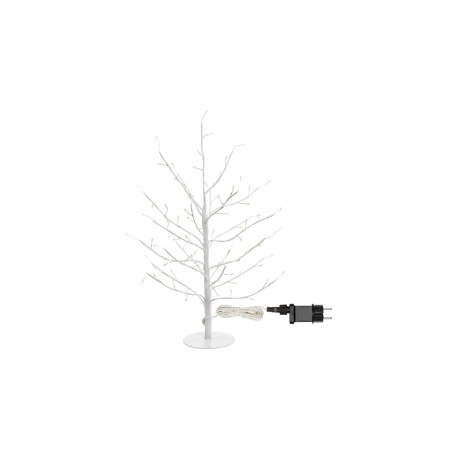 albero di natale lotti con 108 microled 45cm bianco