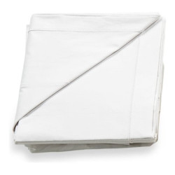 set lenzuola culla italbaby 030 1135 tinta unita 3pz bianco