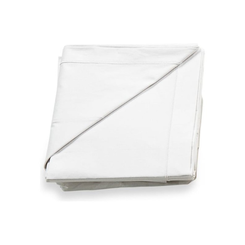 set lenzuola culla italbaby 030 1135 tinta unita 3pz bianco