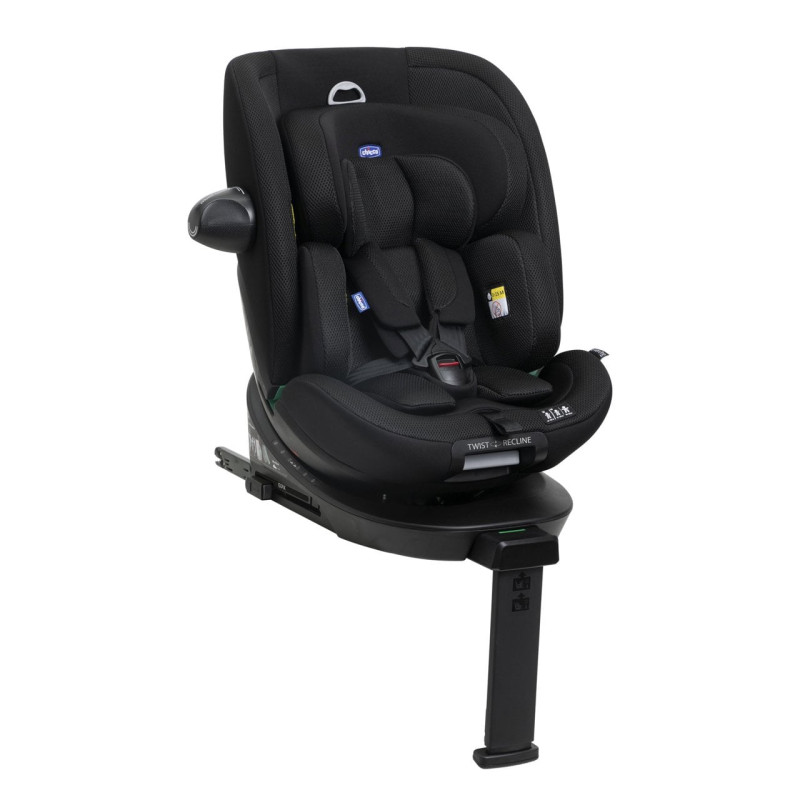 seggiolino auto chiccotwist recline nero