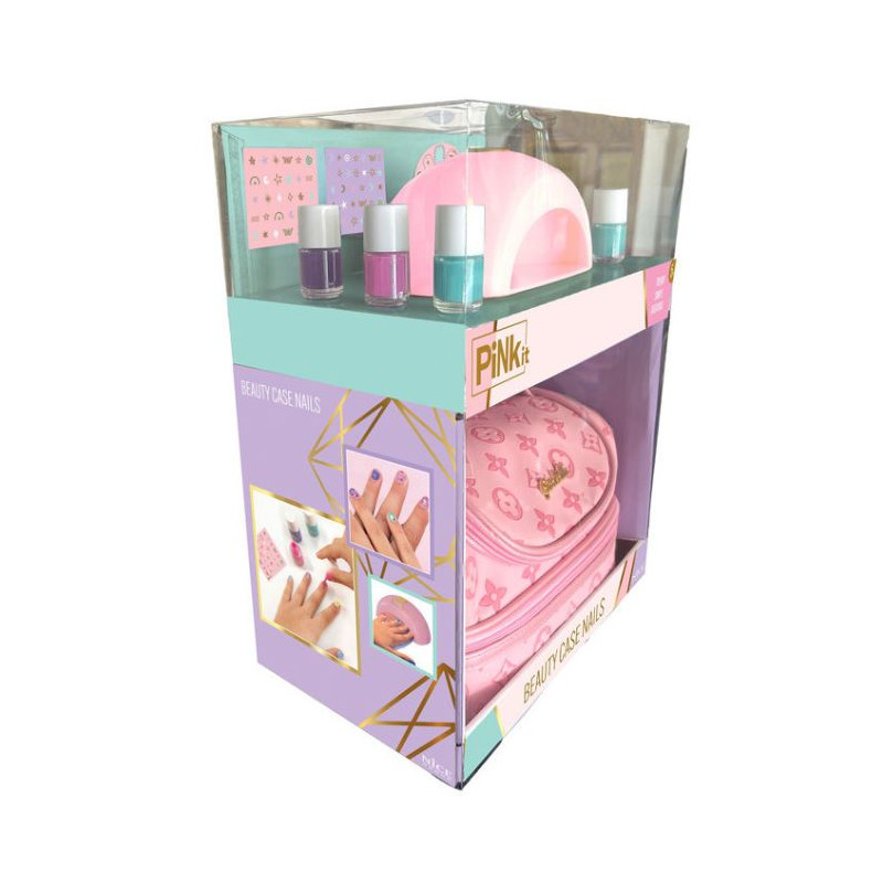 giochi educativi nice set beauty case nails set da vaiggio per nail