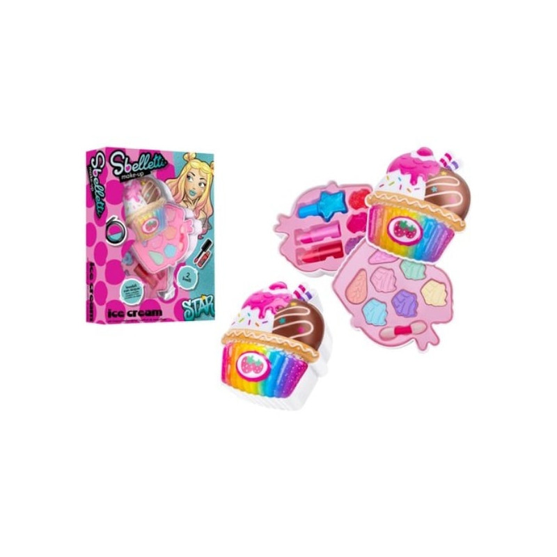trucchi giocattolo globo 42584 sbellitti cofanetto make up ice cream