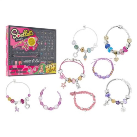 set crea gioielli globo 42530 sbelletti con charms multicolore