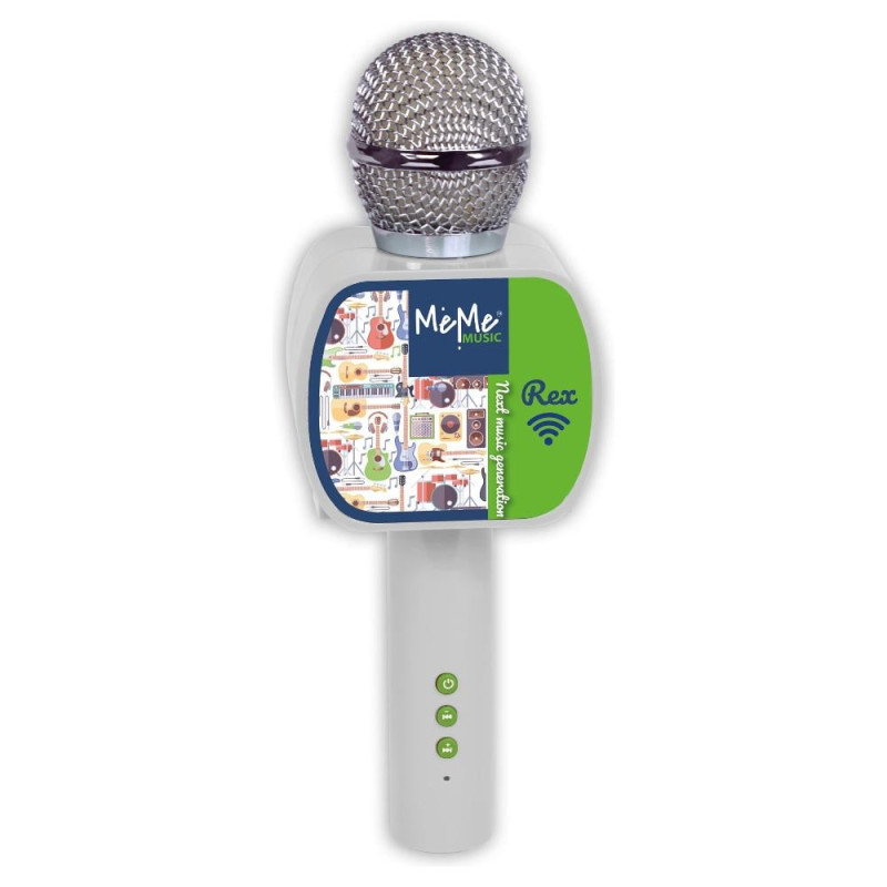 giocattolo meme music 60156 rex microfono wireless multicolore
