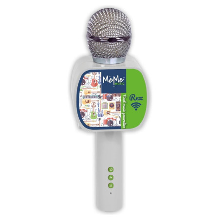 giocattolo meme music 60156 rex microfono wireless multicolore