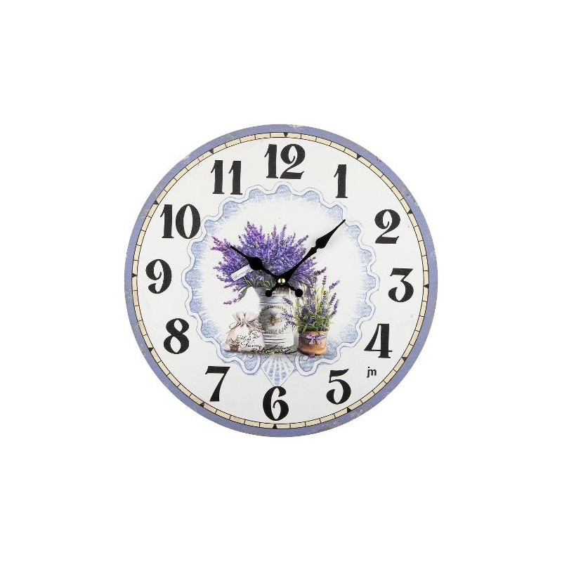 orologio da parete lowell 21566 justaminute multicolore [21566 lowell]