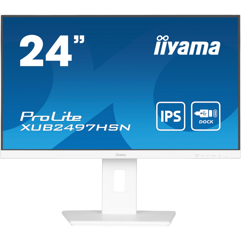 monitor led 24'' iiyama xub2497hsn-w2 full hd 1920x1080/1ms//classe