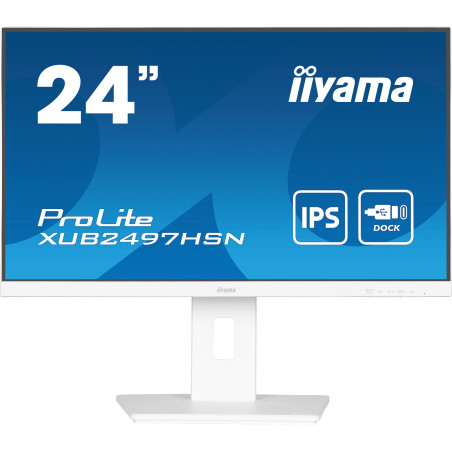 monitor led 24'' iiyama xub2497hsn-w2 full hd 1920x1080/1ms//classe