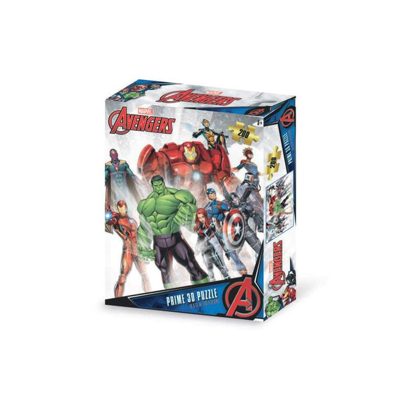 puzzle grandi giochi 3d marvel avengers 200pz