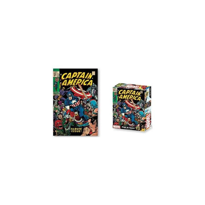 puzzle grandi giochi 3d marvel capitan america 300pz