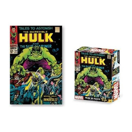 puzzle grandi giochi 3d marvel the hulk 300pz
