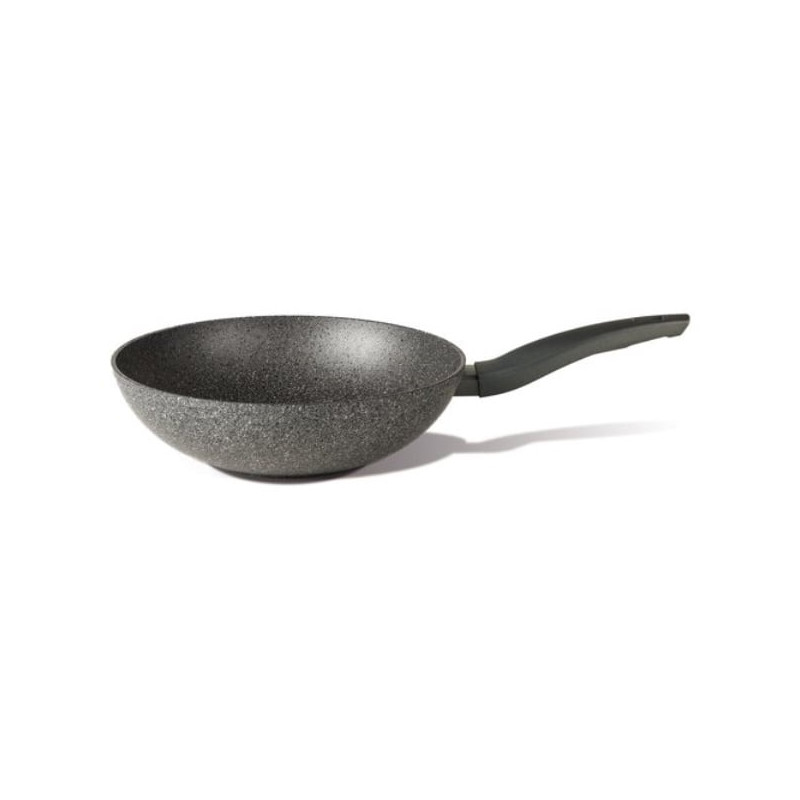 wok tvs mineralia 28cm grigio