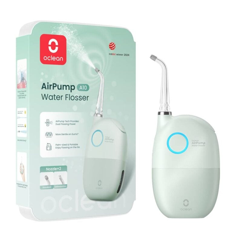 idropulsore oclean a10 a batteria verde [6970810555905]