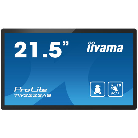 monitor interattivo led 21.5'' iiyama prolite tw2223as-b2