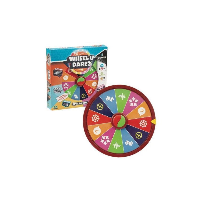 gioco di societa' grandi giochi sfida la ruota multicolore