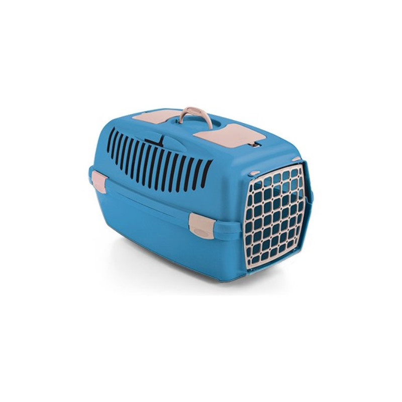 trasportino animali stefanplast 99850 gulliver 3 azzurro