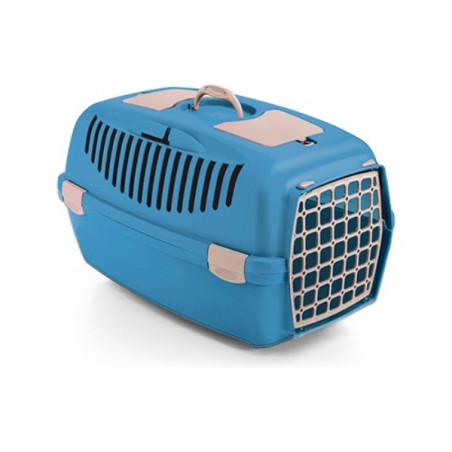 trasportino animali stefanplast 99850 gulliver 3 azzurro