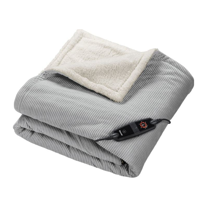 coperta riscaldante beurer hd 81 grigio [400.16]