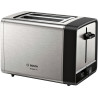 tostapane bosch tat 5p420 designline 2 fette 970w nero/inox [tat5p420]