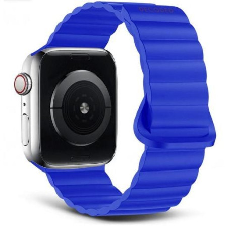 cinturino decoded traction loop per apple watch 1-10 blu galattico