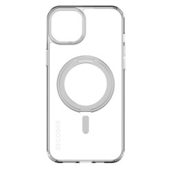 custodia protettiva decoded per iphone 15 plus plastico trasparente