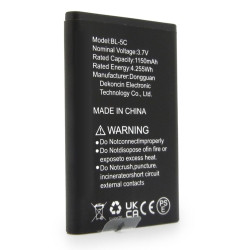 batteria easypix goxtreme per v64 flip ioni di litio 3.7v 1150mah