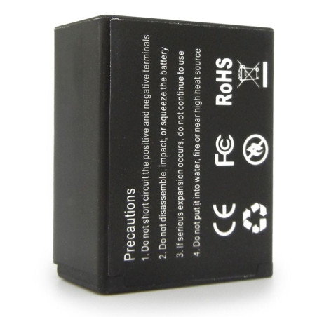 batteria easypix goxtreme per vx6430 ioni di litio 3.7v 1400mah nero