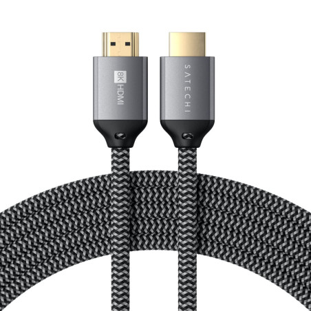 cavo hdmi satechi tipo a 2m grigio [st-8khc2mm]