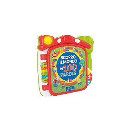gioco educativo clementoni 17984 scopro il mondo in 100 parole multicolore