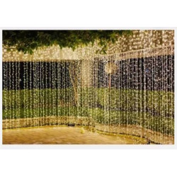 tenda cascata luminosa pre qu'italia prolungabile con giochi