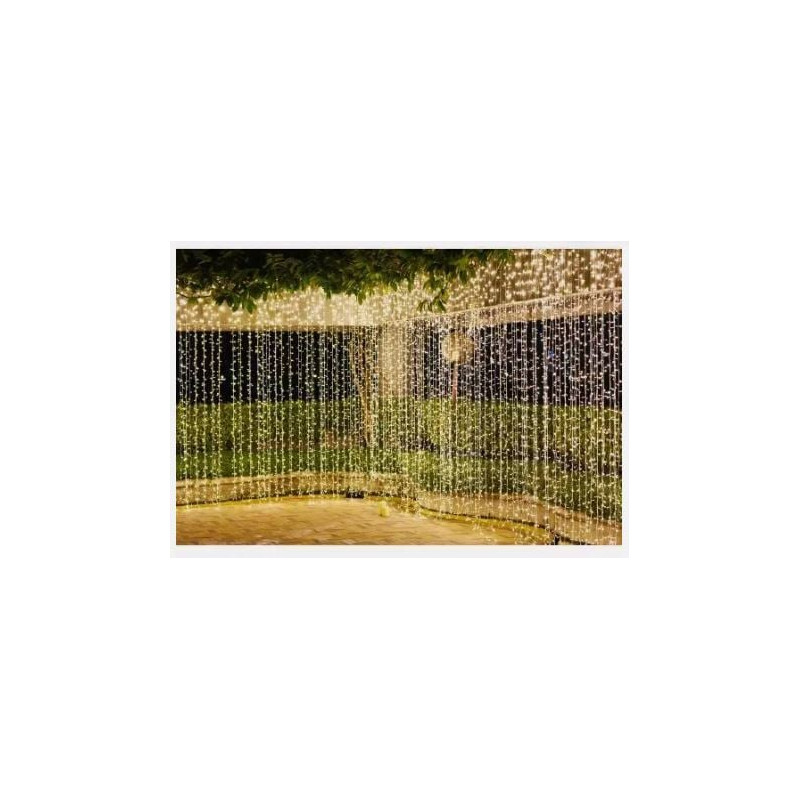 tenda cascata luminosa pre qu'italia prolungabile con giochi